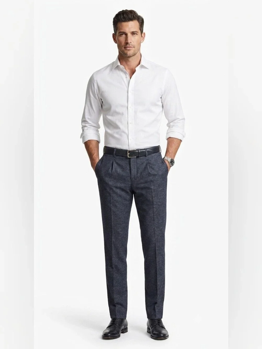 Banana Republic Men's Tailored Slim Fit Trousers
